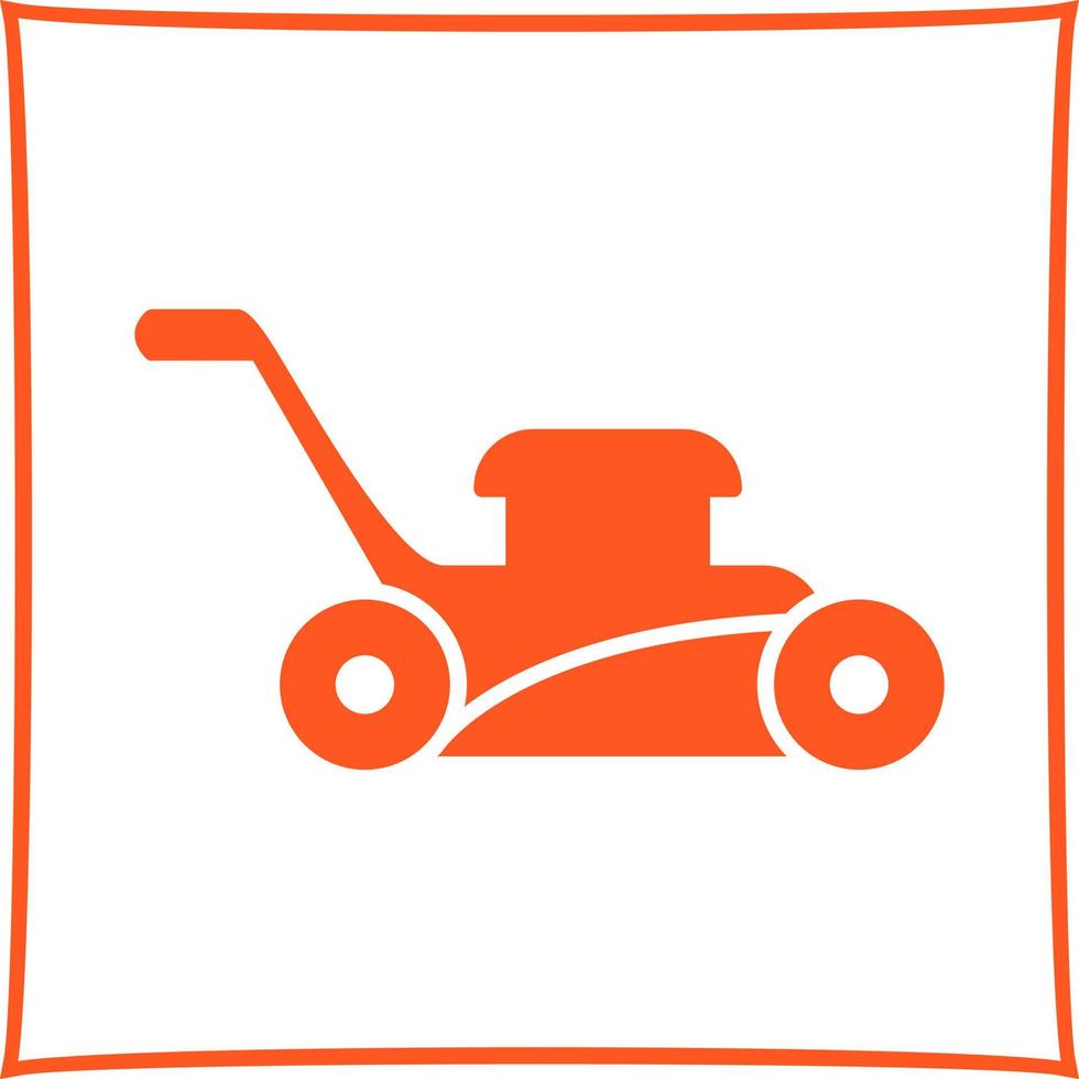 Lawn Mower Vector Icon