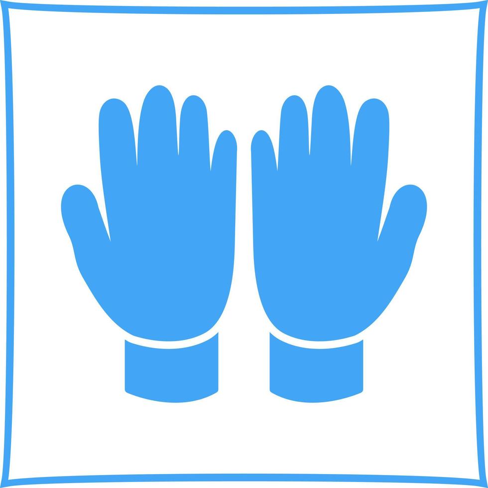 Gardening Gloves Vector Icon