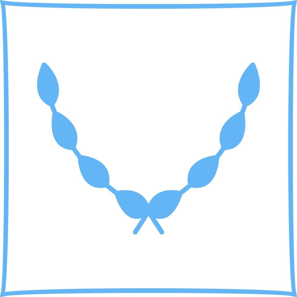 Leaves Wreath Vector Icon