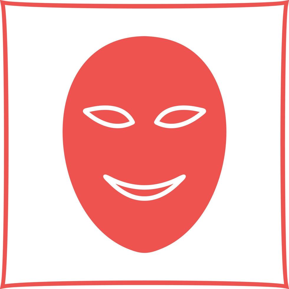 Ancient Face Mask Vector Icon