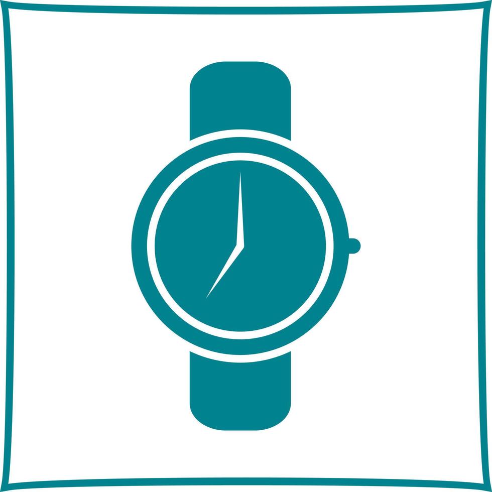 reloj, vector, icono vector