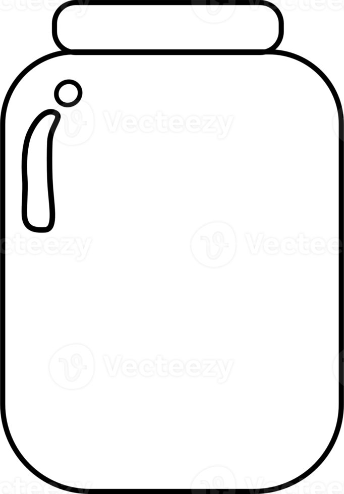 jarra esboço mão desenhado png