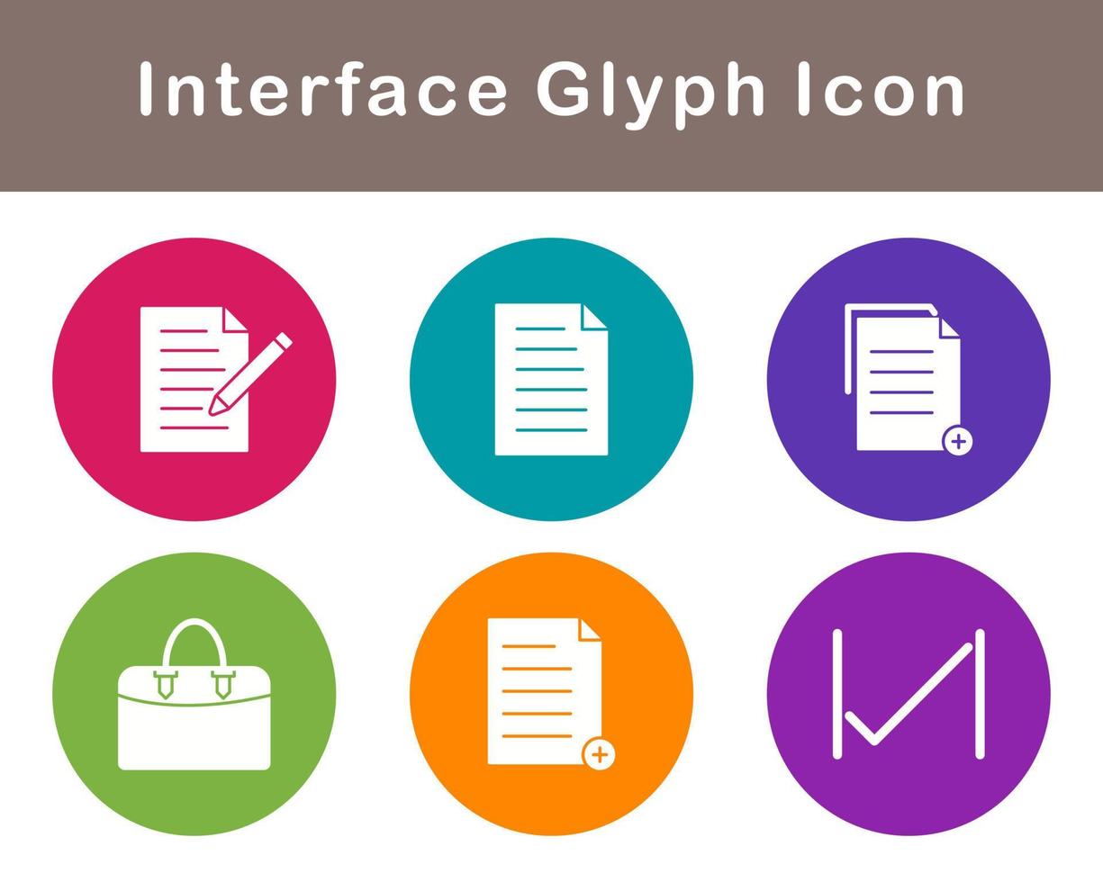Interface Vector Icon Set