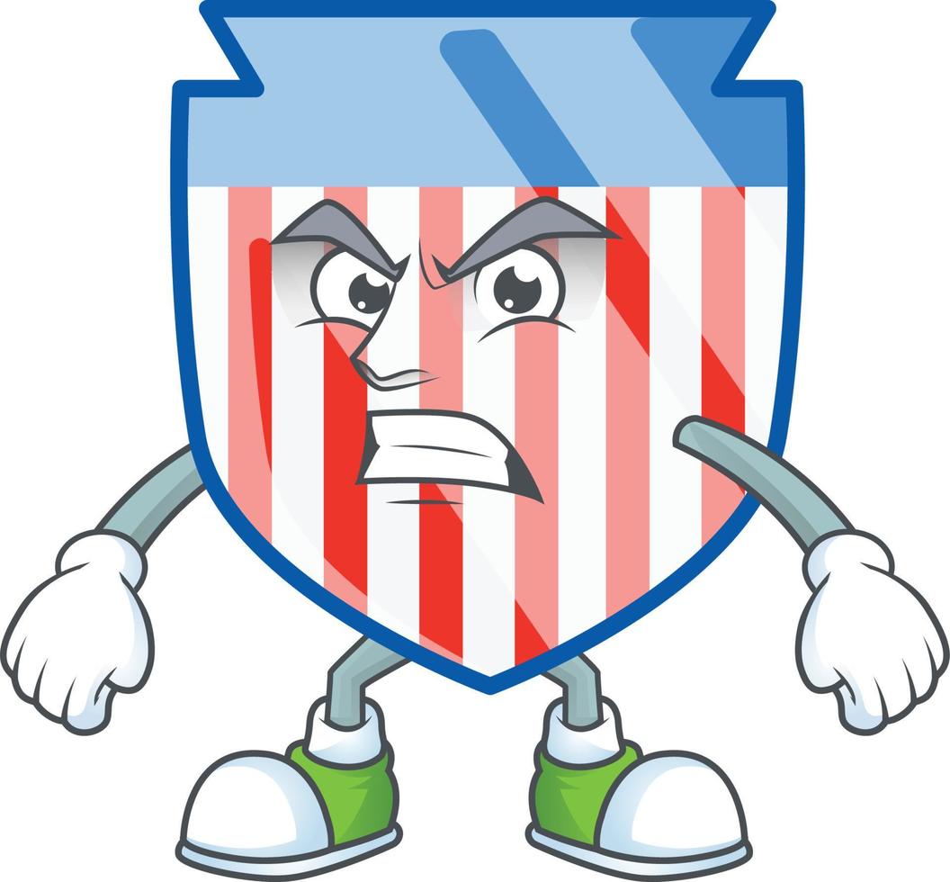 USA stripes shield icon design vector