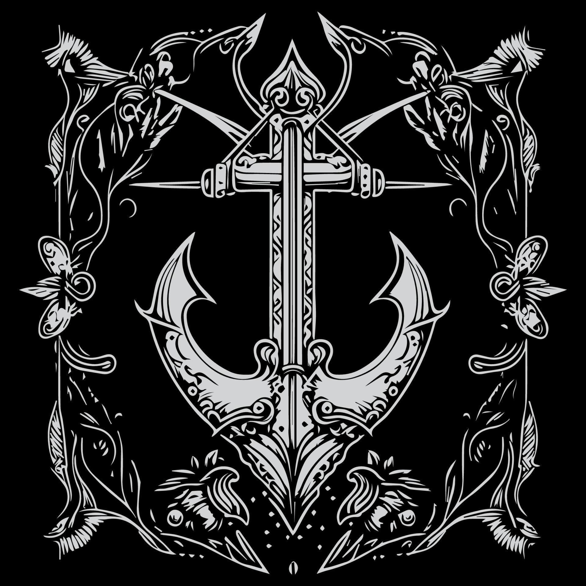 anchor arrow is a unique symbol that combines the stability of an