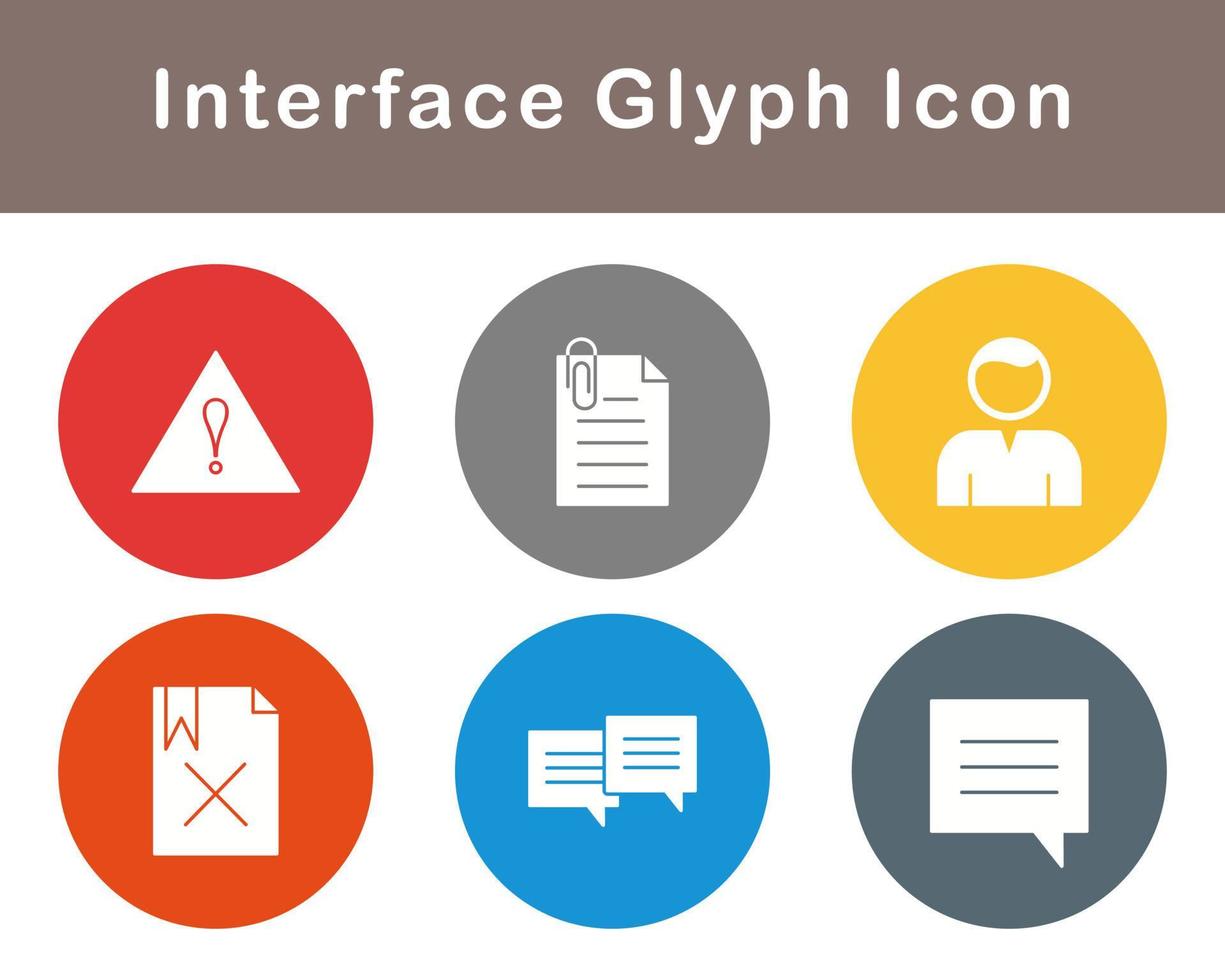 Interface Vector Icon Set