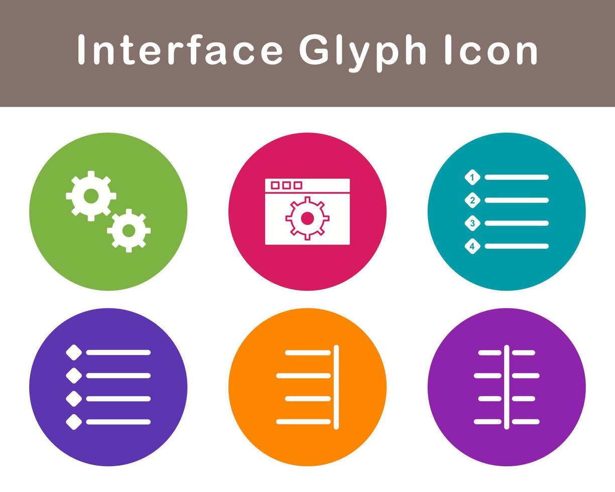 Interface Vector Icon Set