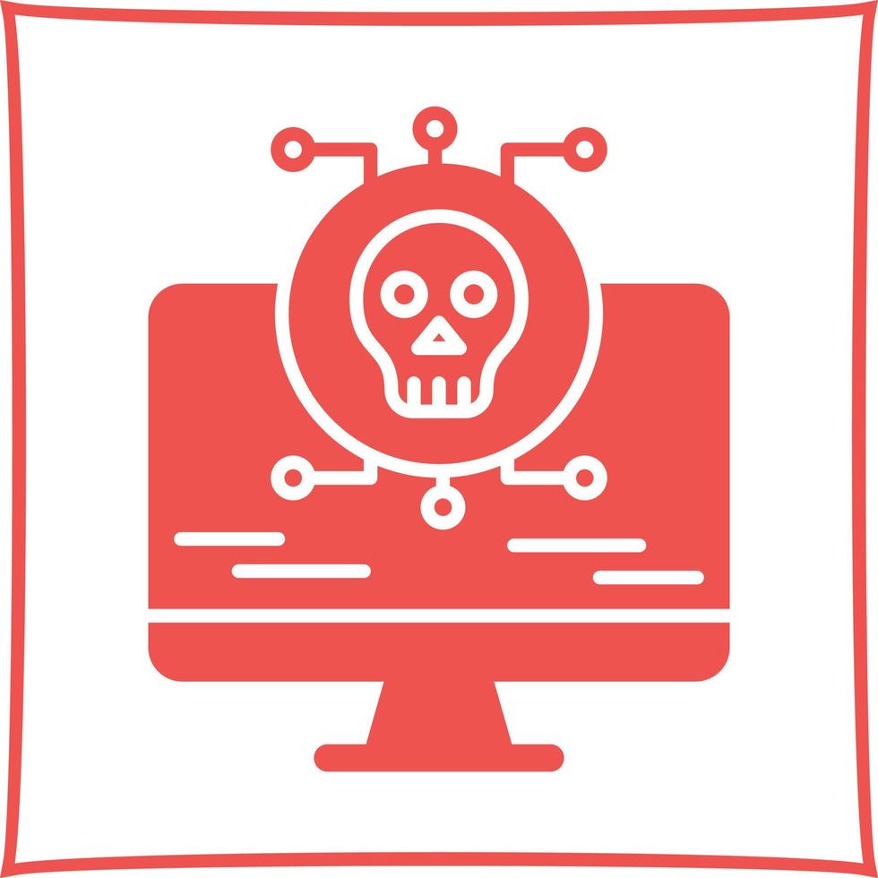 Virus Attack Vector Icon