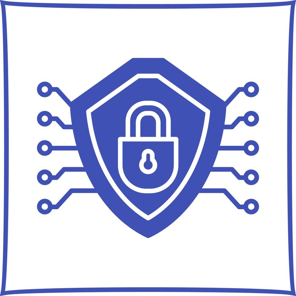 Cyber Security Vector Icon