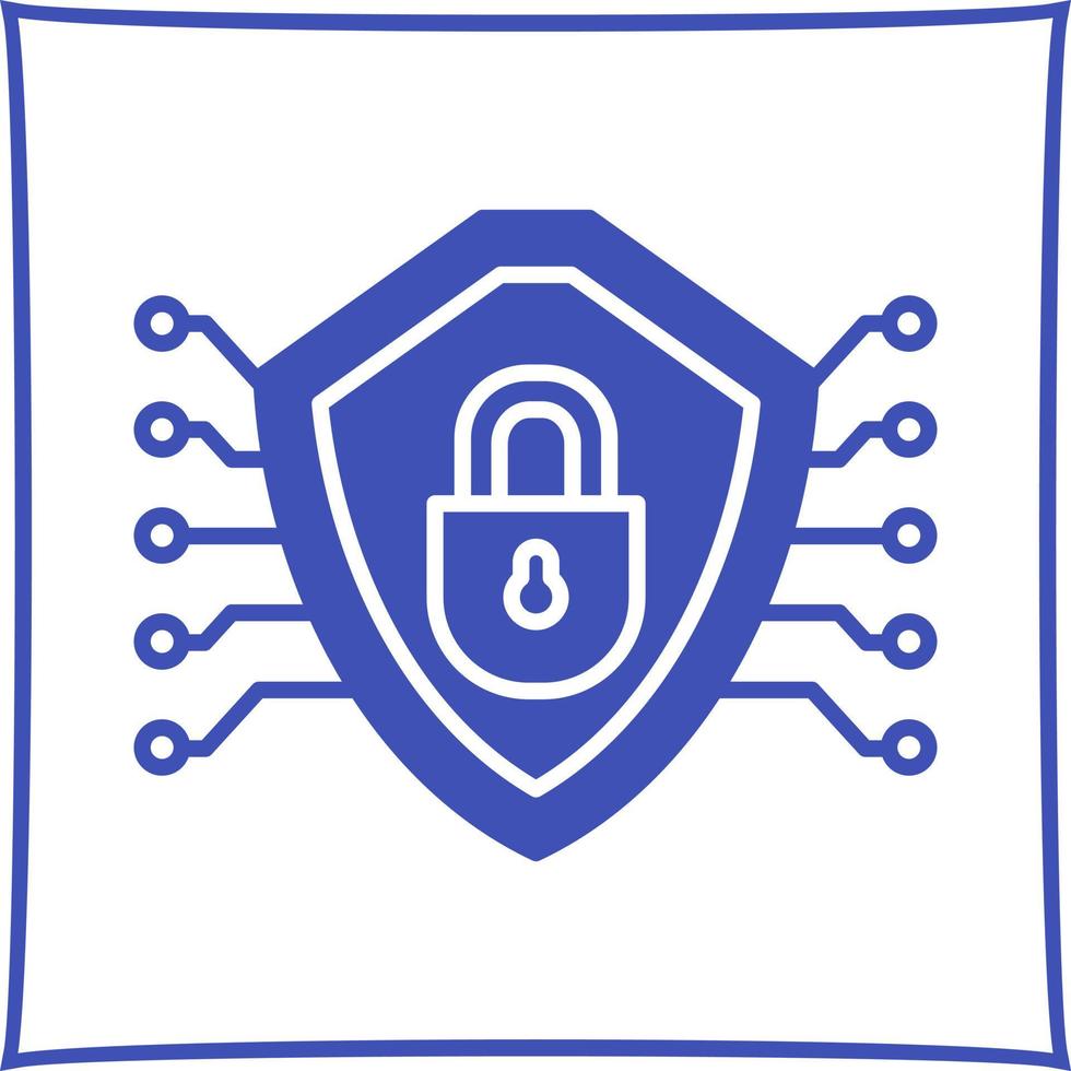 Cyber Security Vector Icon