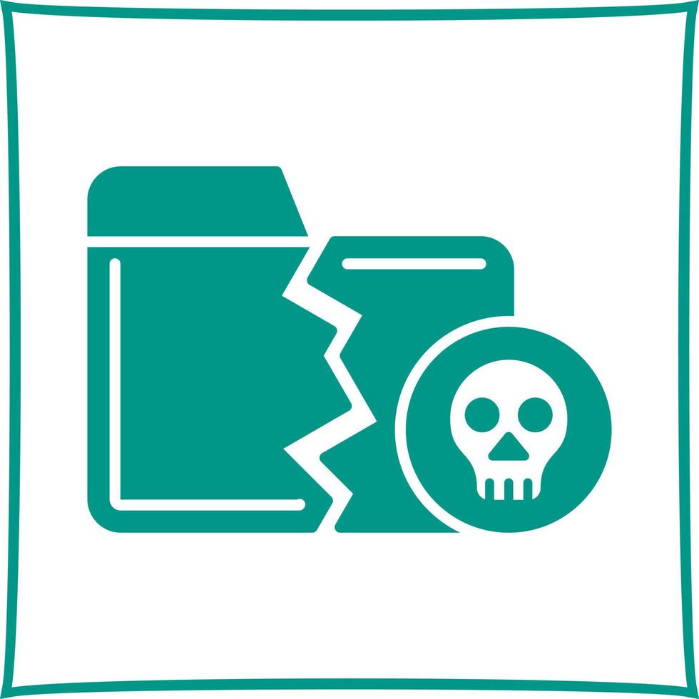 Infected Files Vector Icon