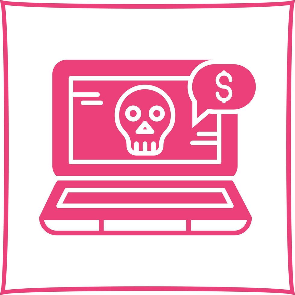 Online Fraud Vector Icon