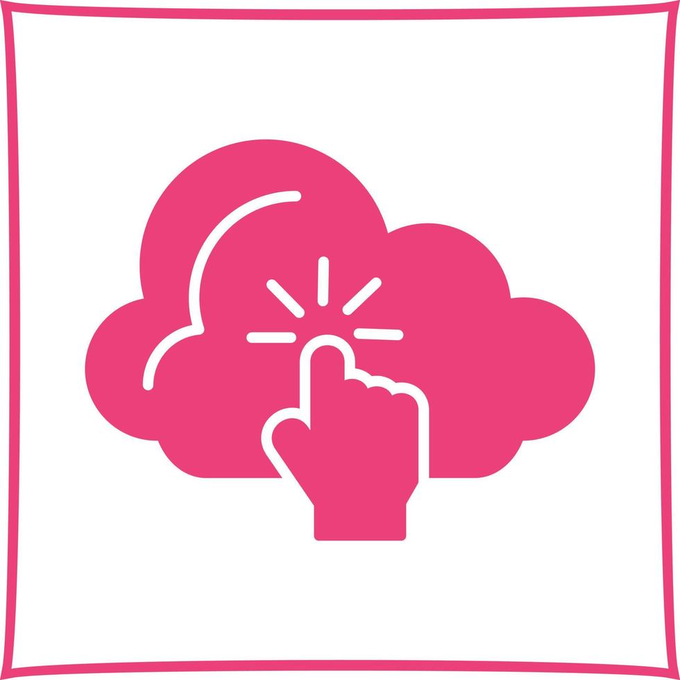 Cloud Computing Vector Icon