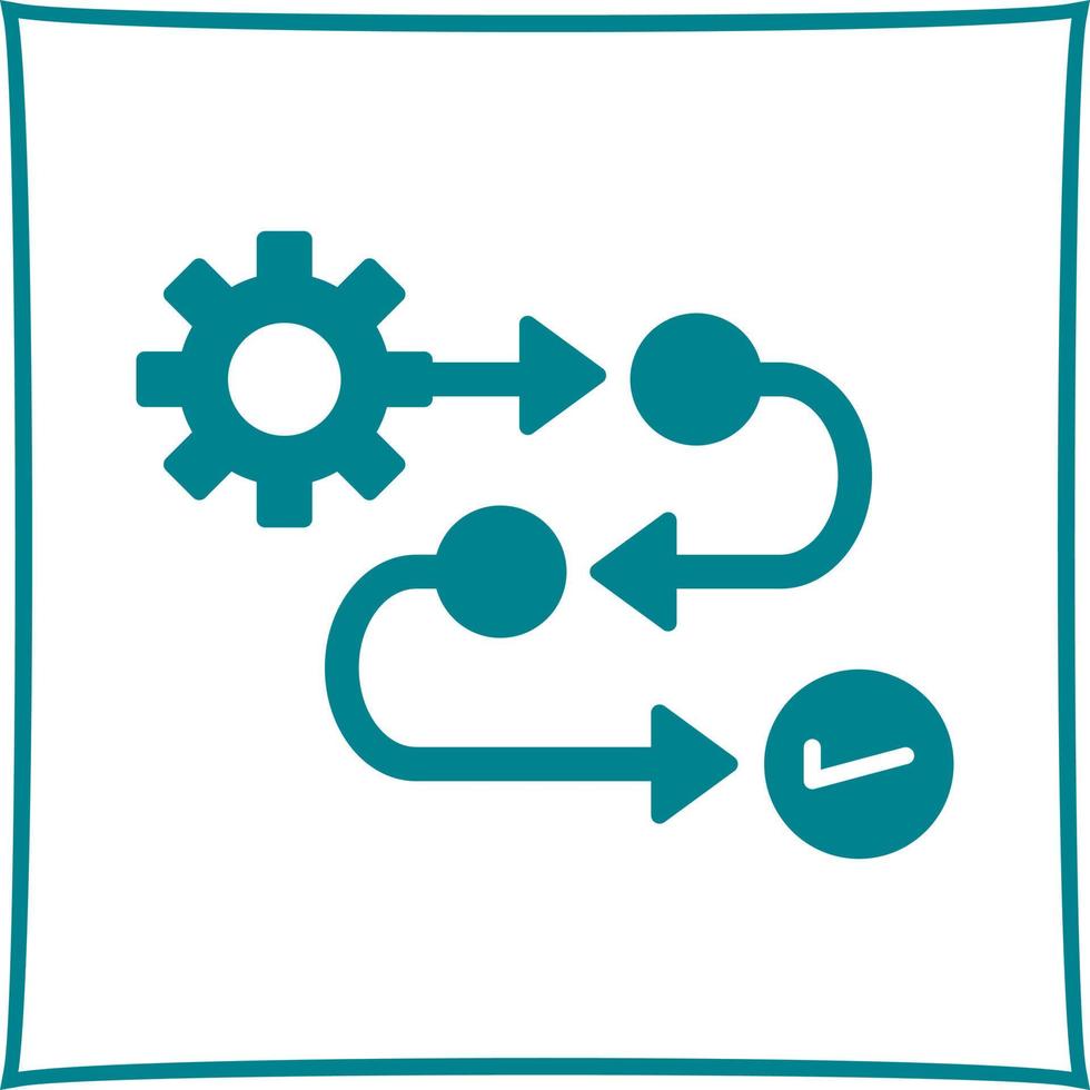 Process Vector Icon