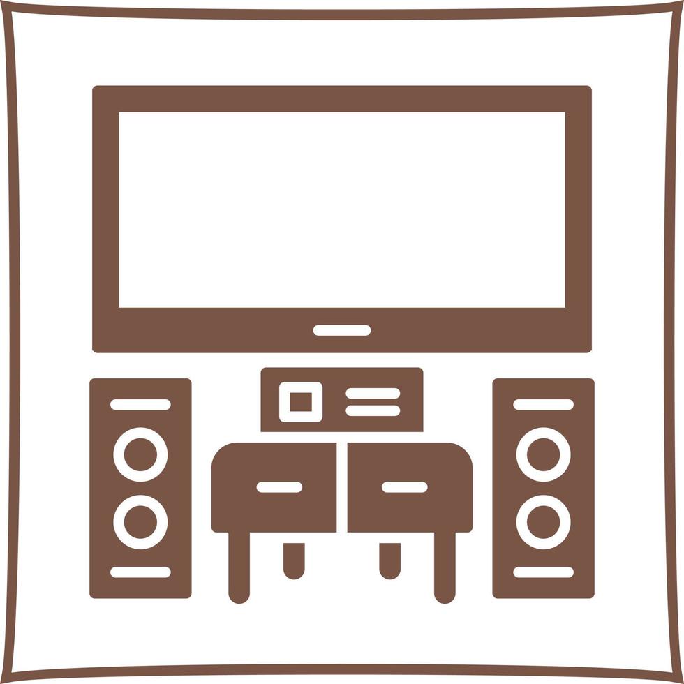 Home Theater Vector Icon