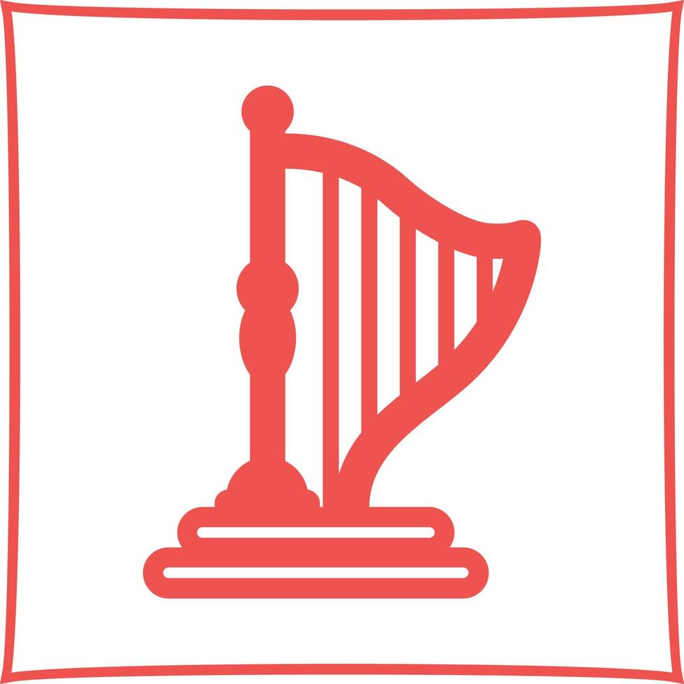 Harp Vector Icon