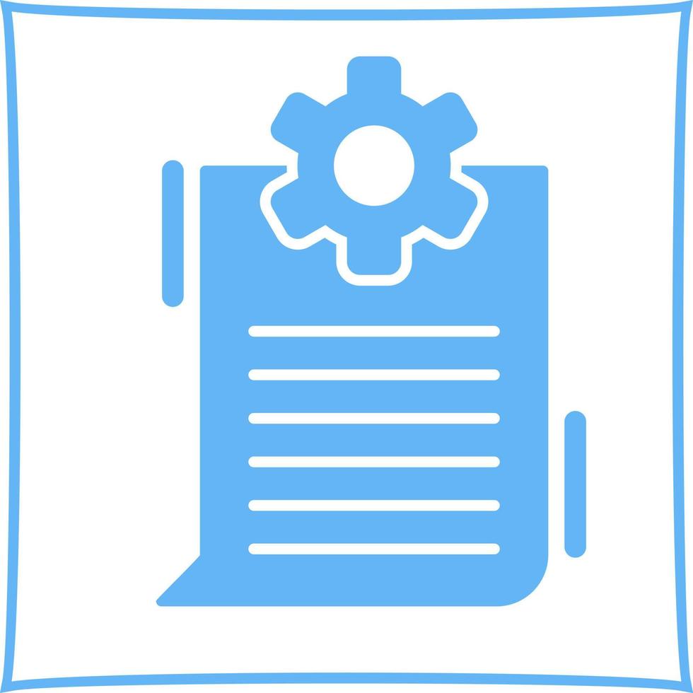 Content Management Vector Icon