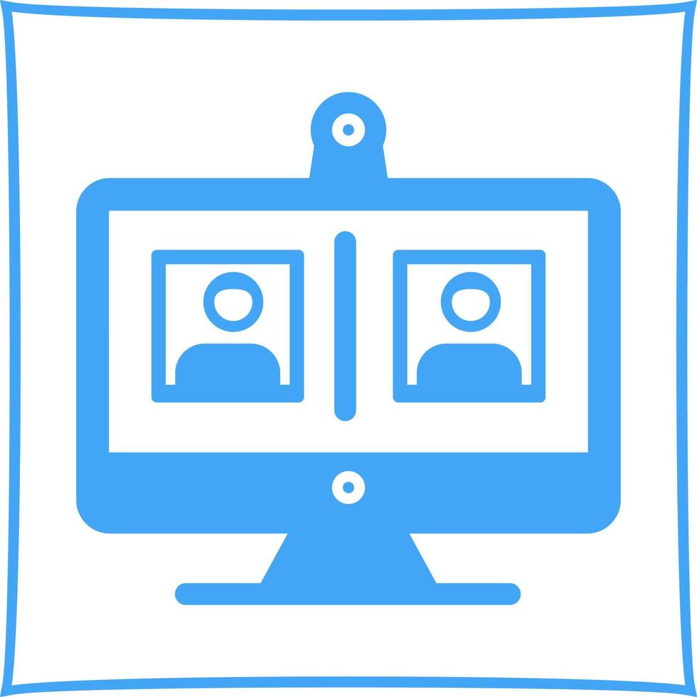 Videocall Vector Icon