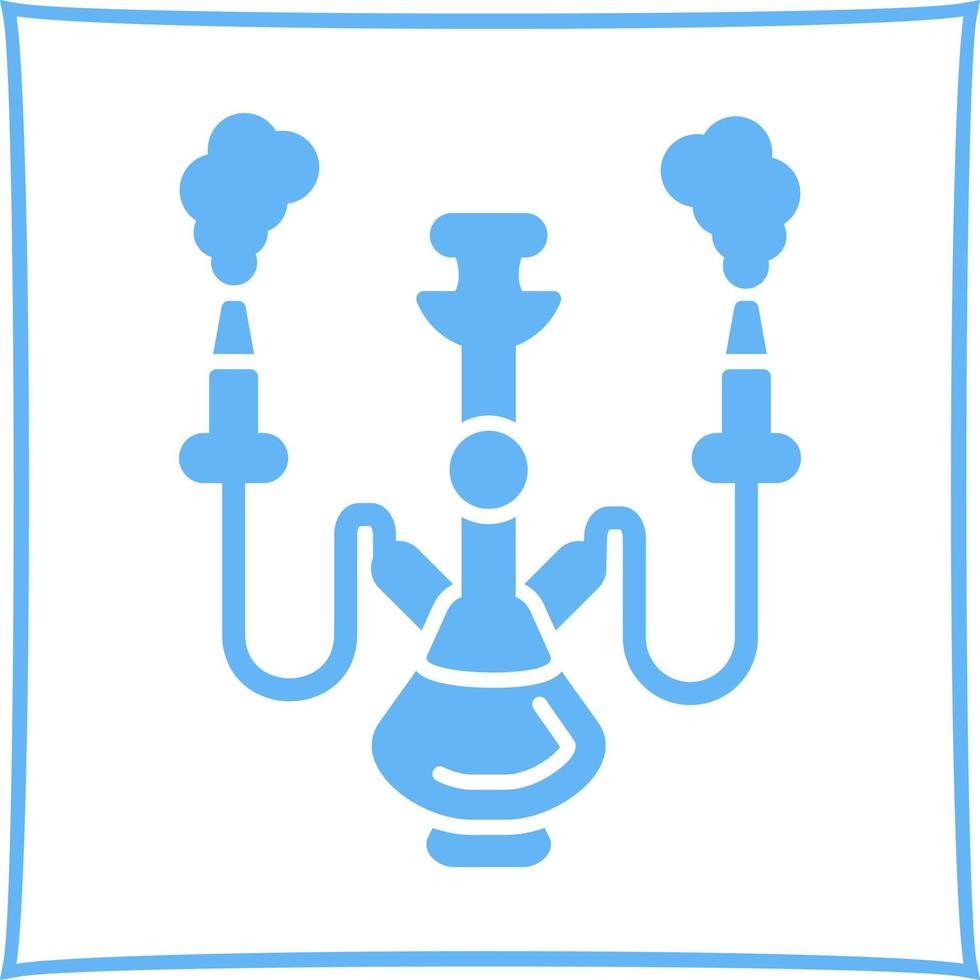 icono de vector de cachimba