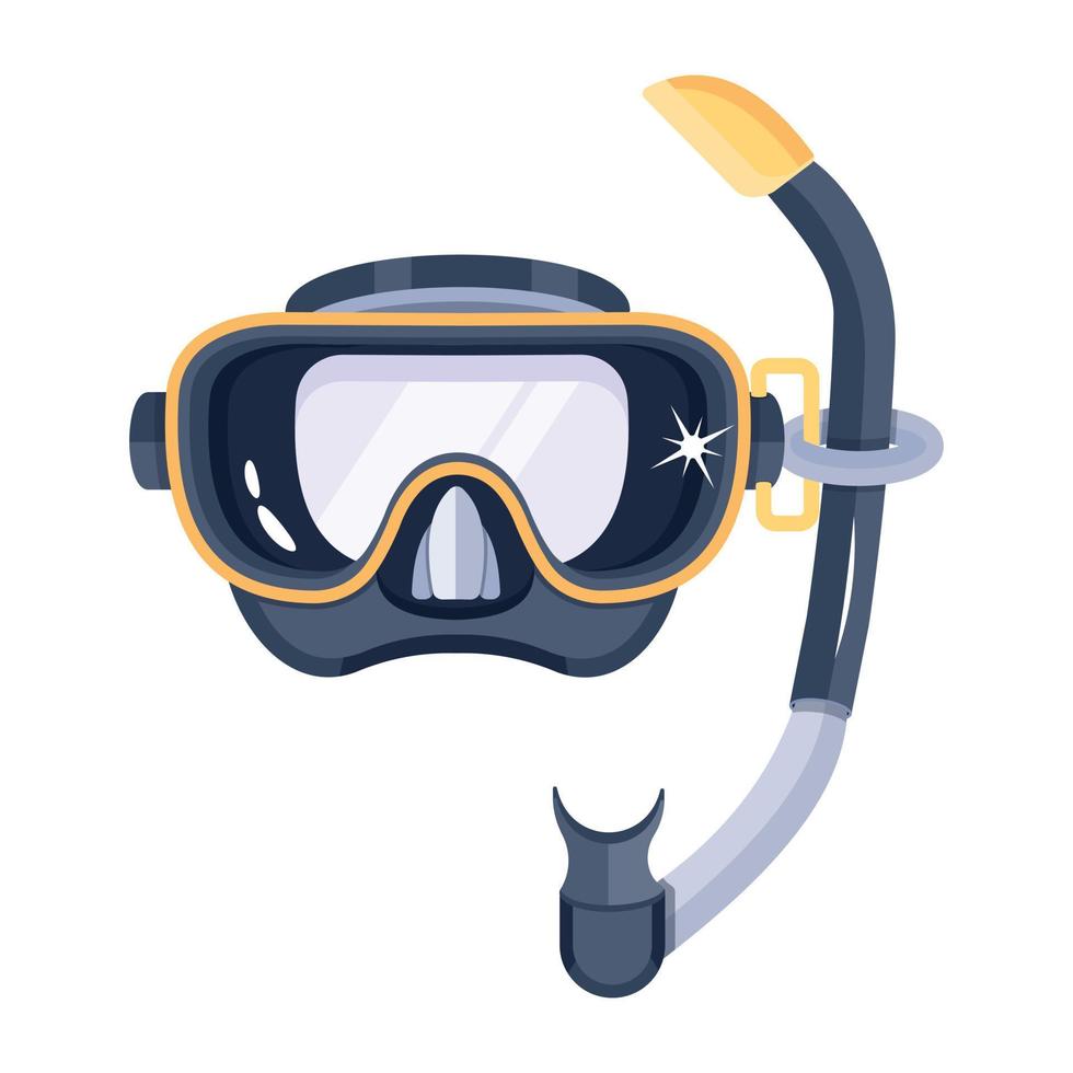 Trendy Scuba Glasses vector