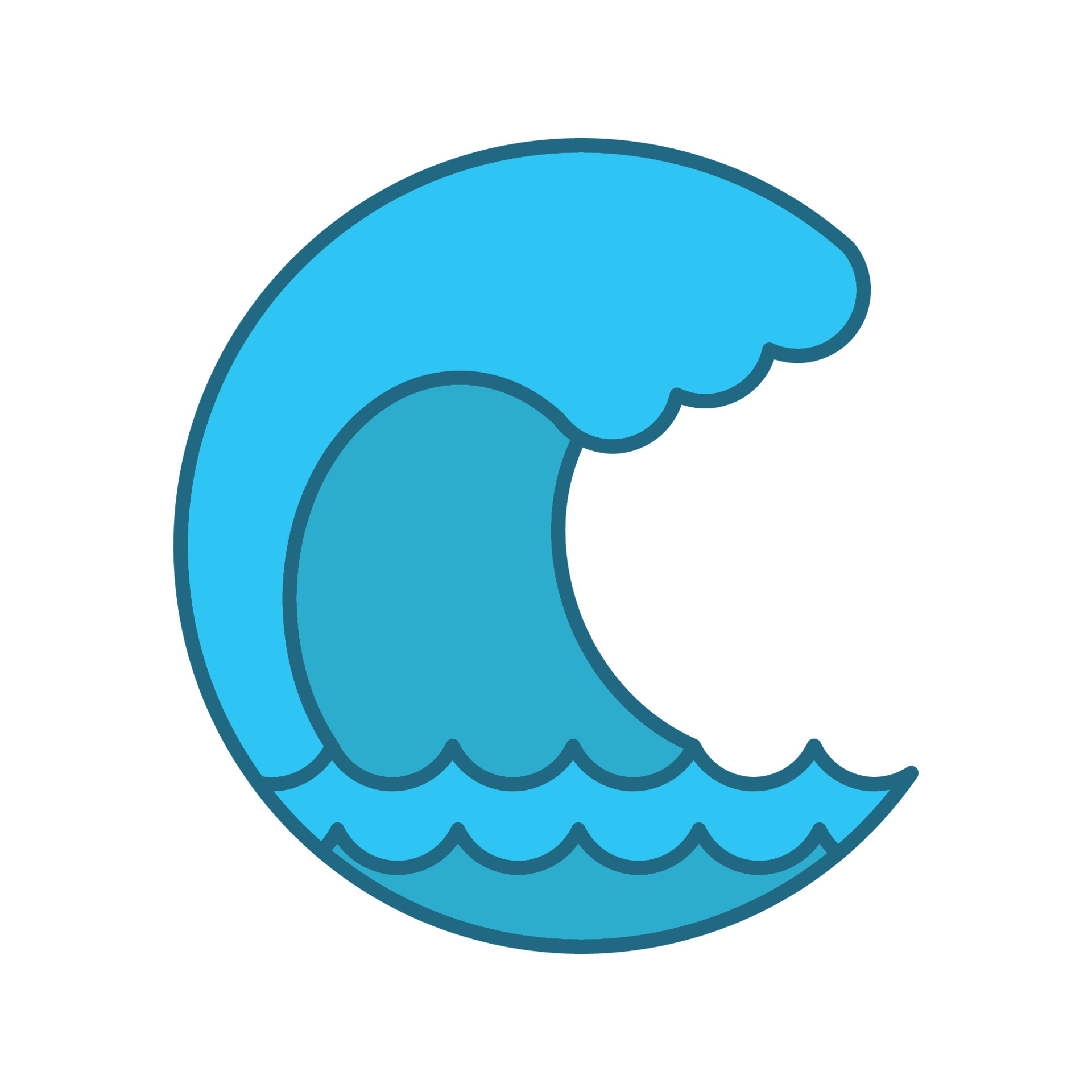 Water element icon vector 20698099 Vector Art at Vecteezy