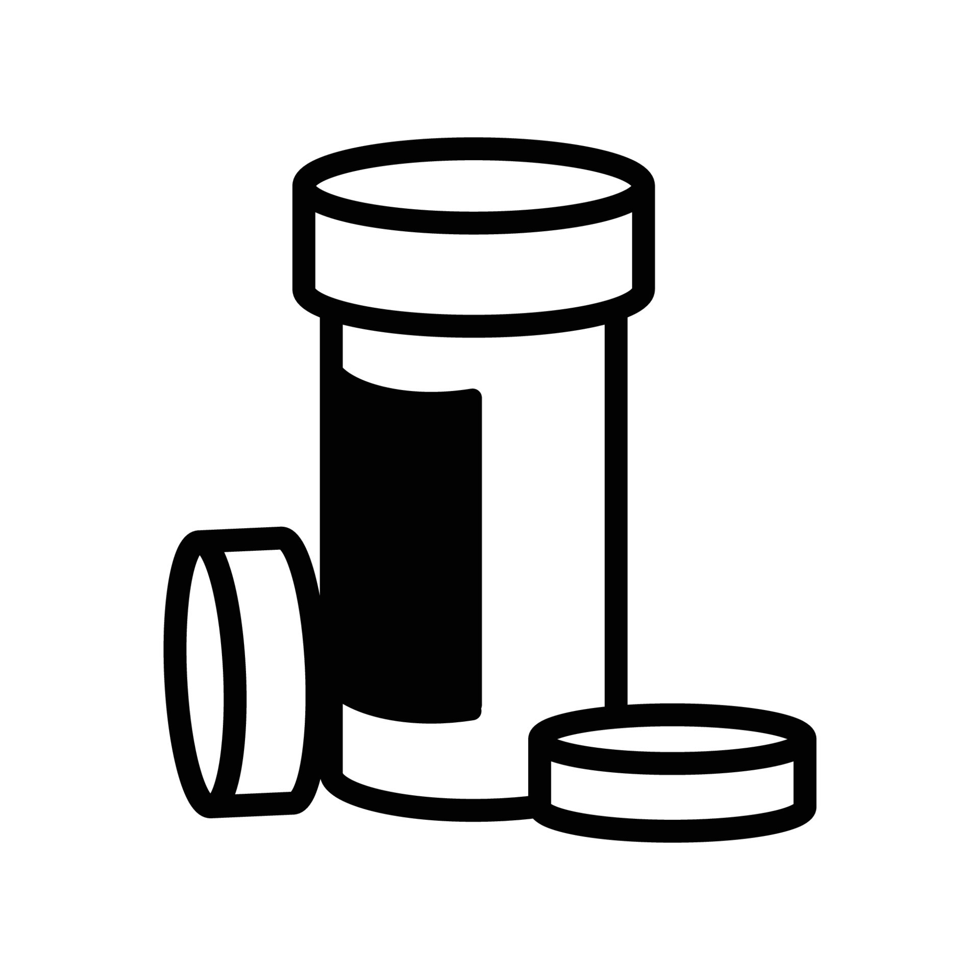 Vitamin bottle icon vector 20698169 Vector Art at Vecteezy