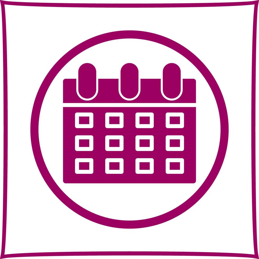 Calendar Vector Icon