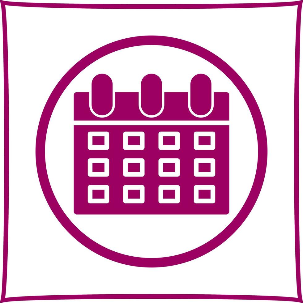 Calendar Vector Icon