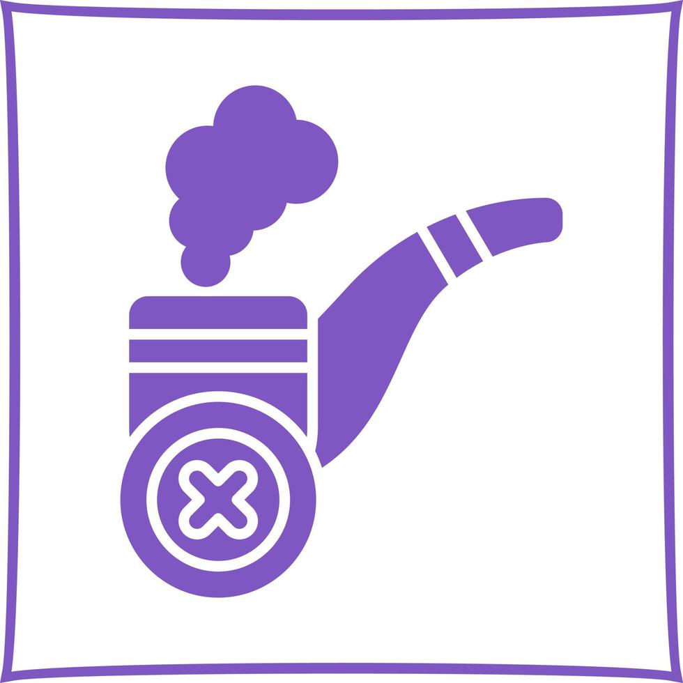 No Cigar Vector Icon