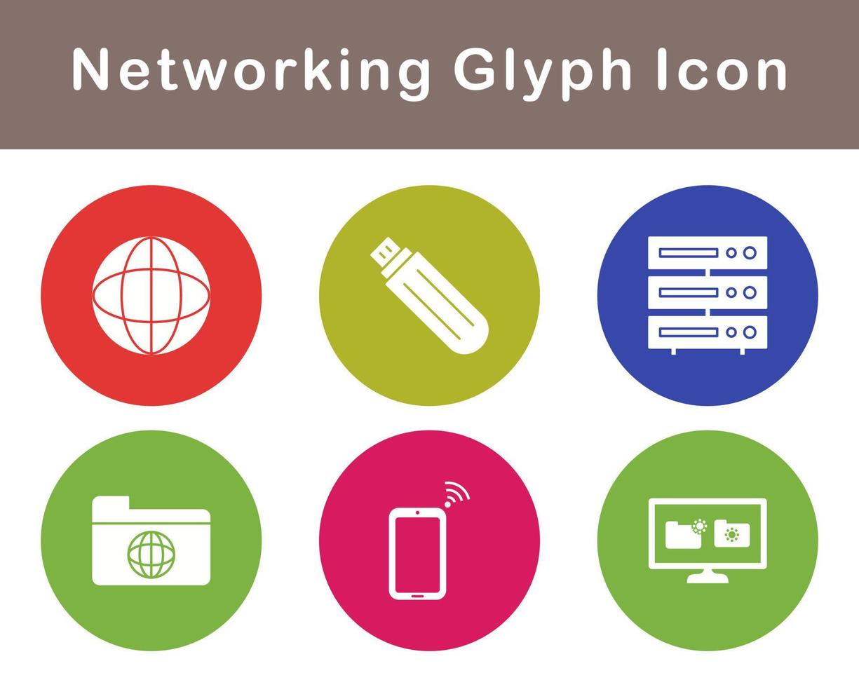 Networking Vector Icon Set 20698641 Vector Art at Vecteezy