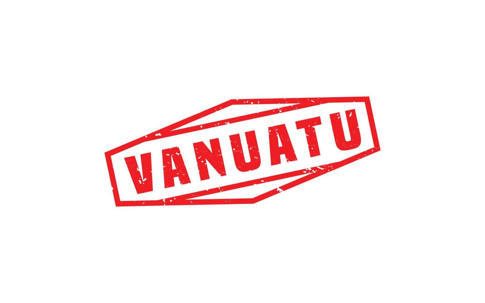 vanuatu sello caucho con grunge estilo en blanco antecedentes vector