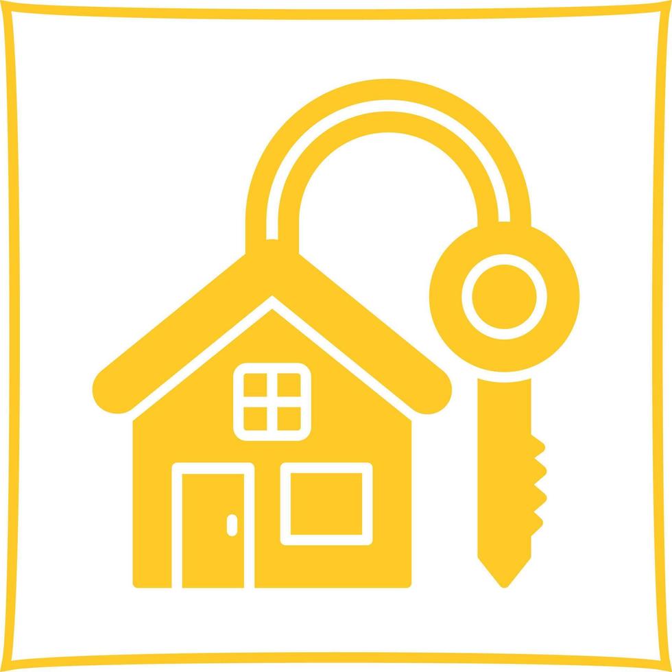 House Key Vector Icon