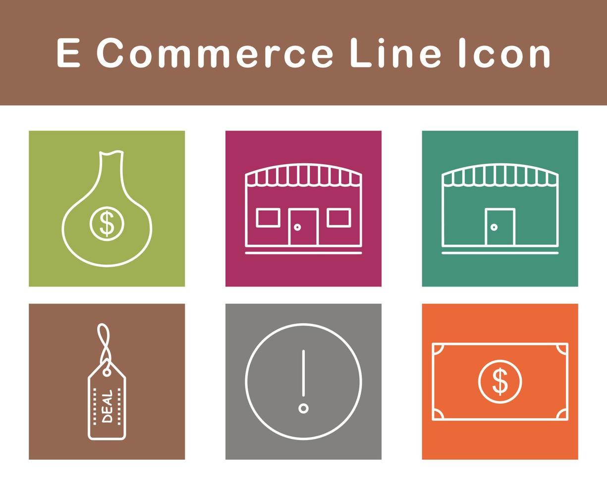 E Commerce Vector Icon Set