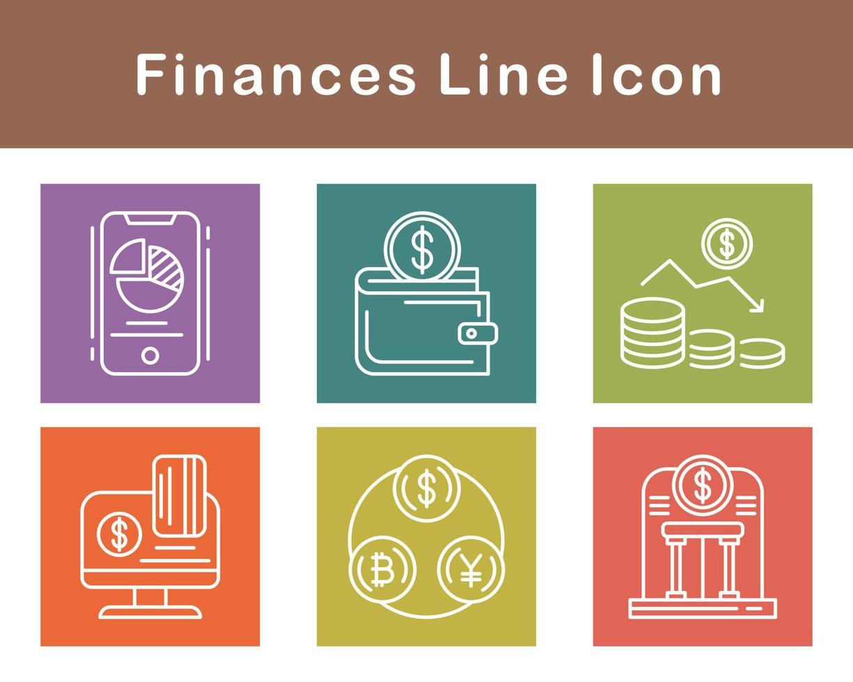 Finances Vector Icon Set