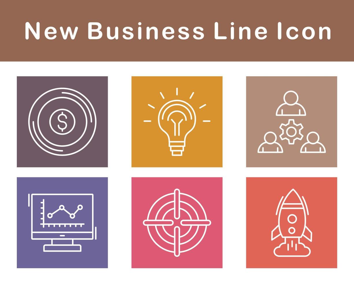 New Business Vector Icon Set