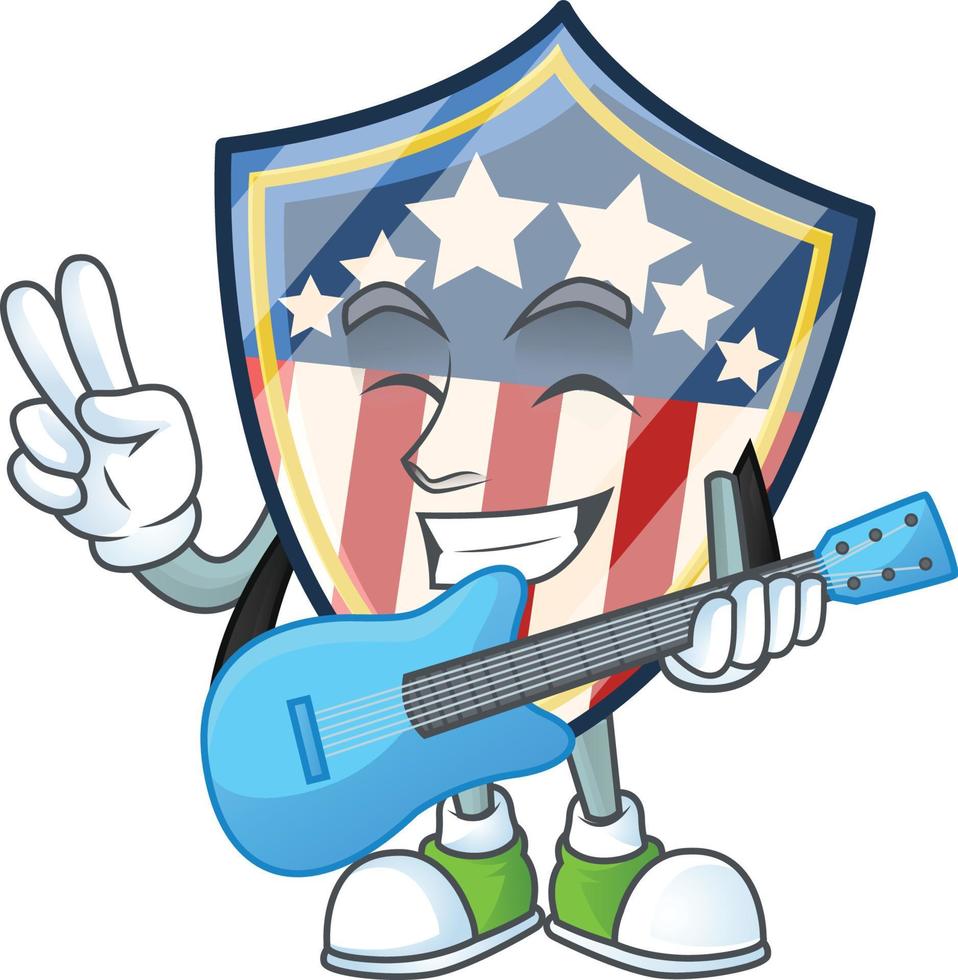 Clásico proteger insignias Estados Unidos icono diseño vector