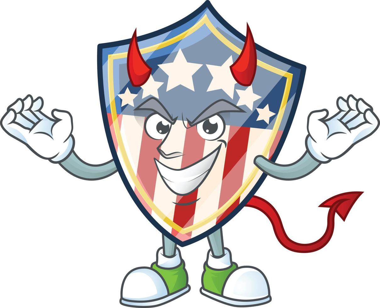 Clásico proteger insignias Estados Unidos icono diseño vector