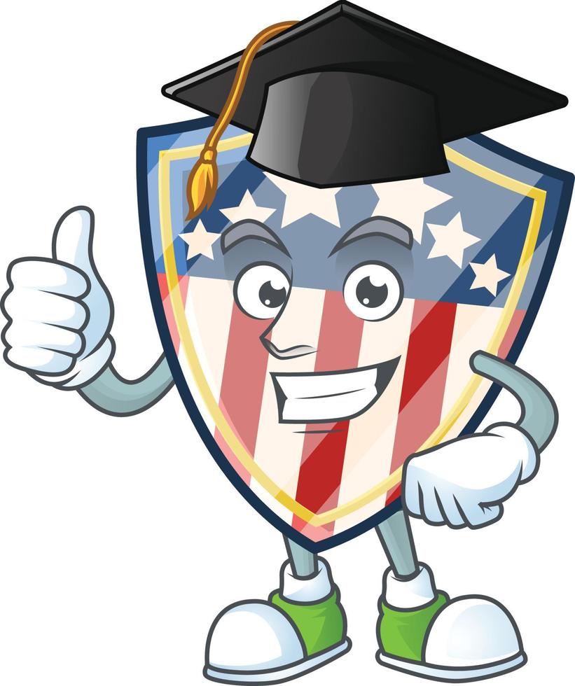 Vintage Shield Badges USA Icon Design vector