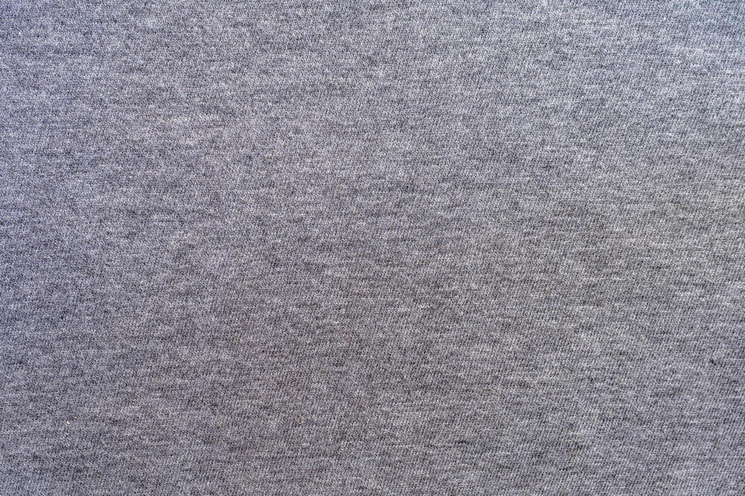 close up gray fabric texture and background with space. photo