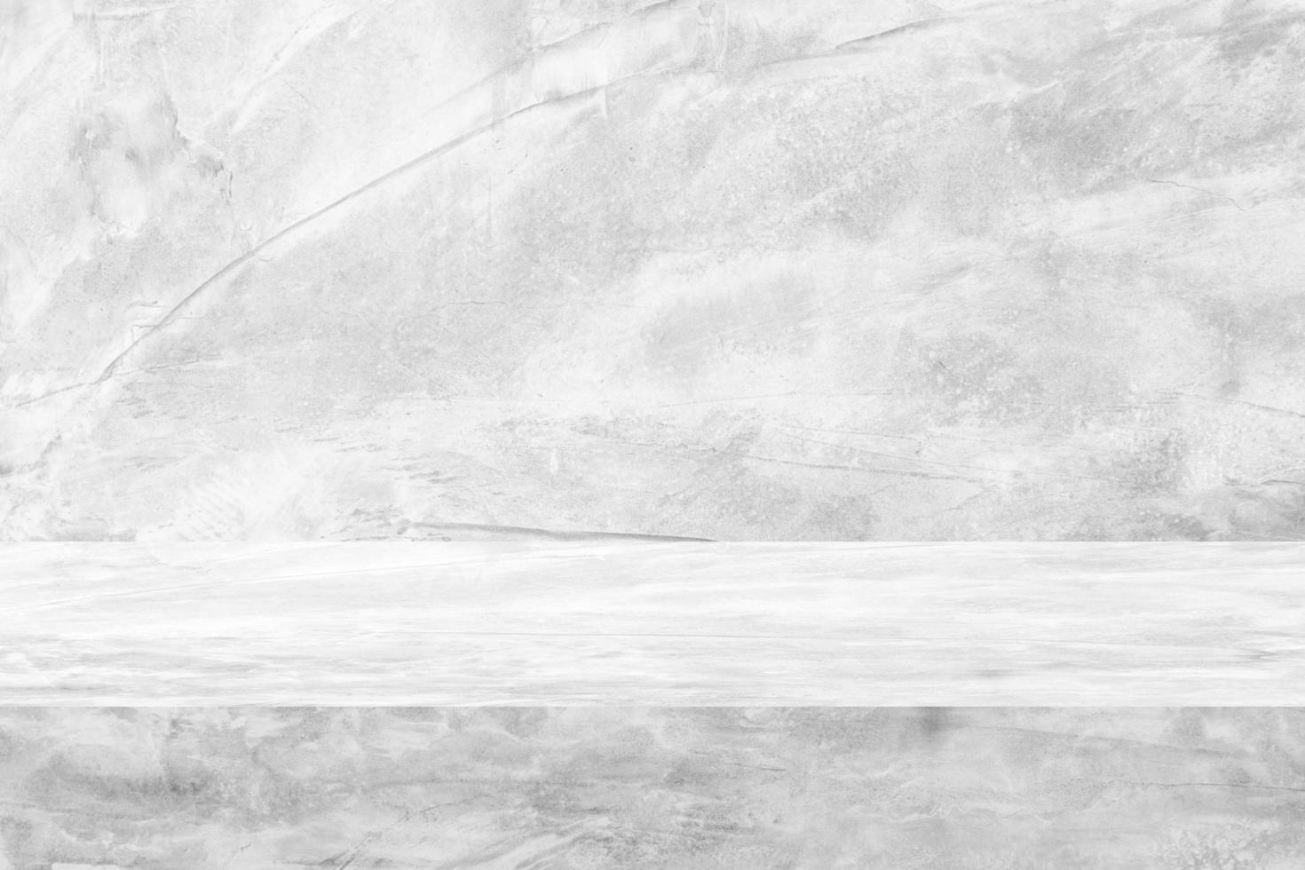 concrete texture table product display template background with copy space. photo