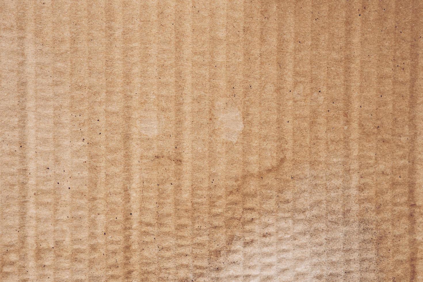 Close up old brown paper box texture and background photo
