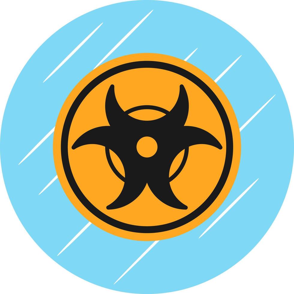 Bio Hazard Vector Icon Design