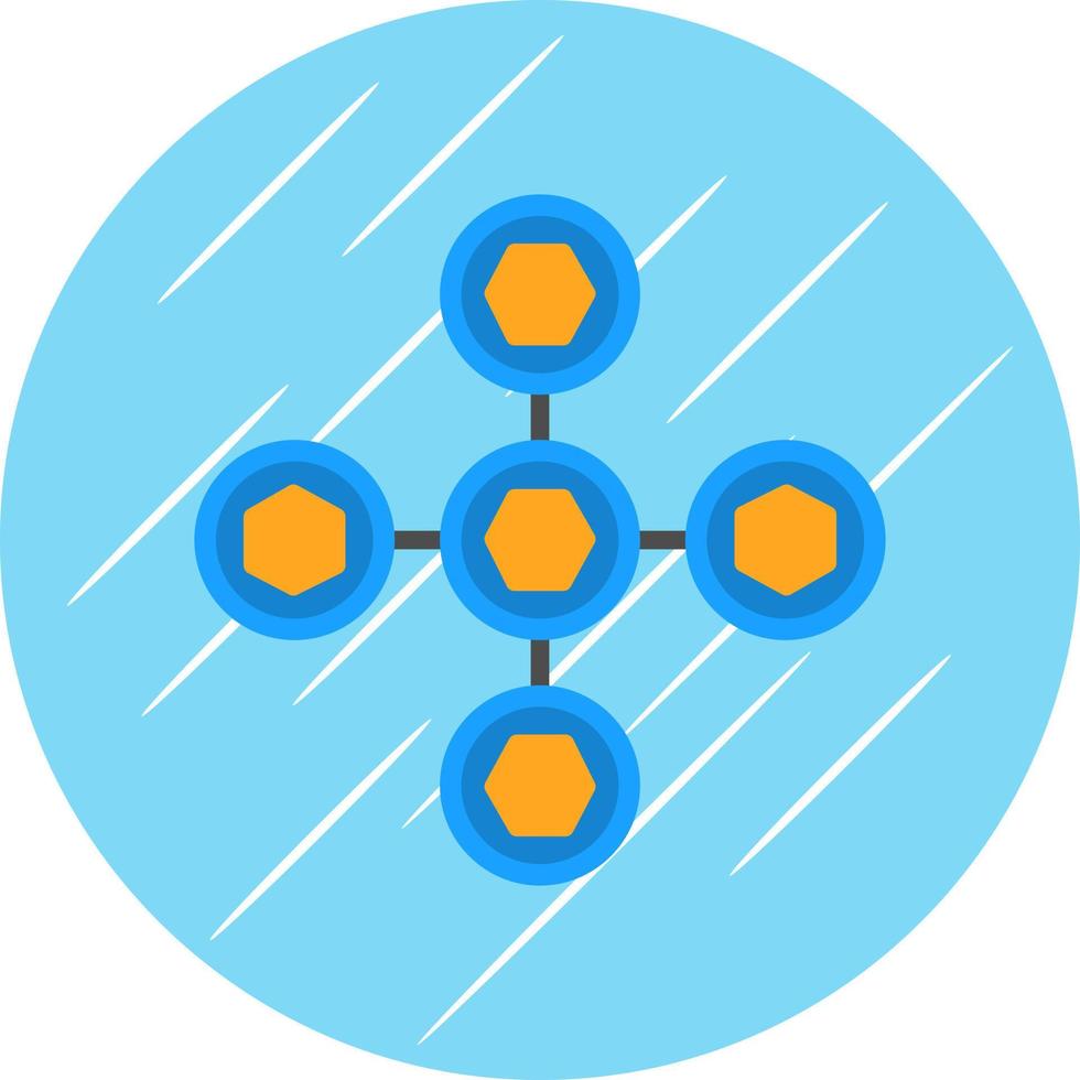 Biomolecular Interactions Vector Icon Design