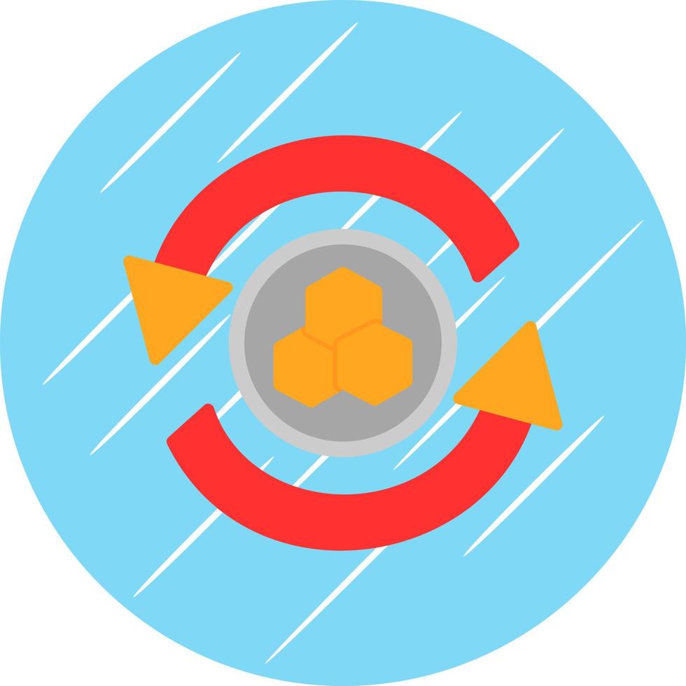 Cell Reprogramming Vector Icon Design