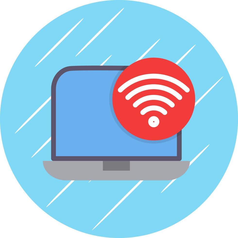Digital Nomad Hub Vector Icon Design