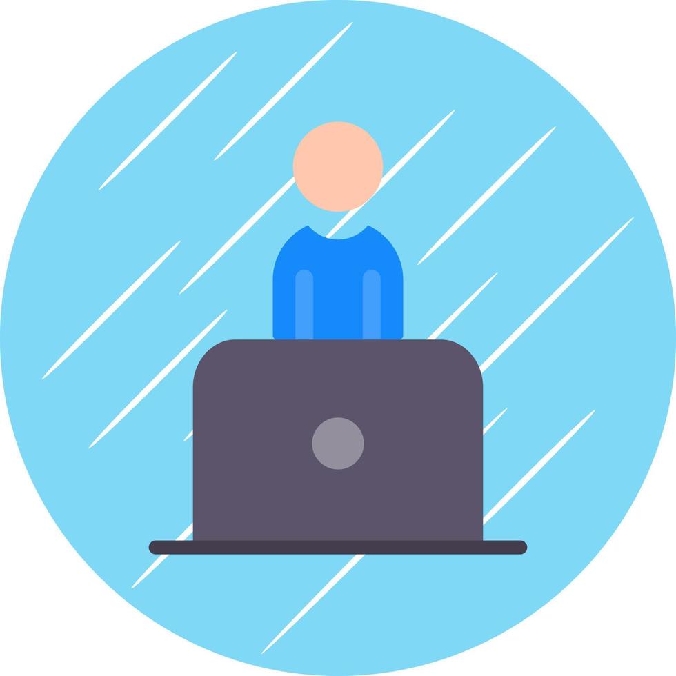 Freelancing Vector Icon Design