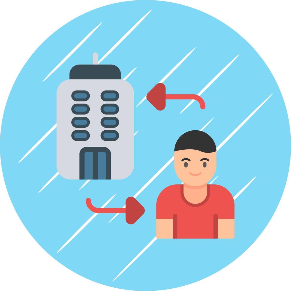 Business To Consumer Vector Icon Design