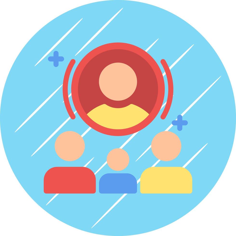 Engaging With Audience Vector Icon Design