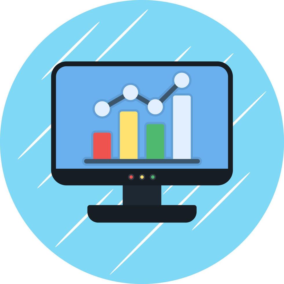 Analytics Vector Icon Design