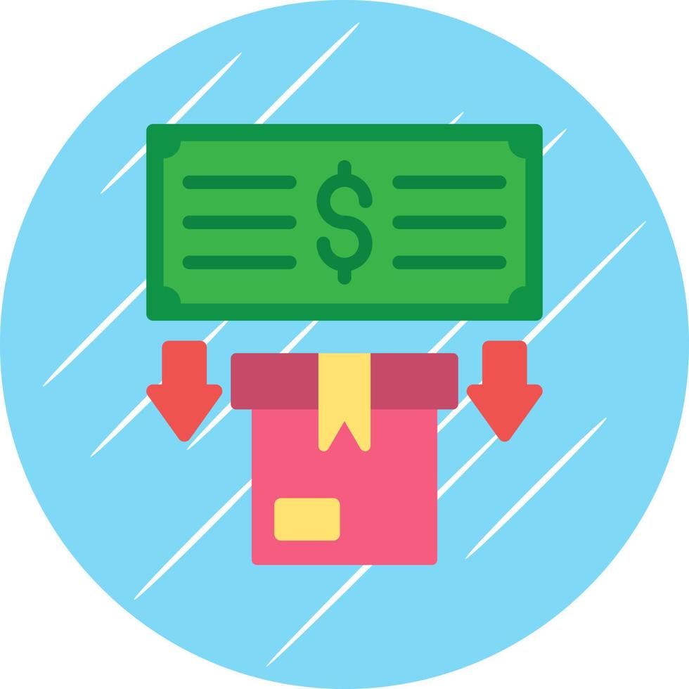 Pay Upon Delivery Vector Icon Design